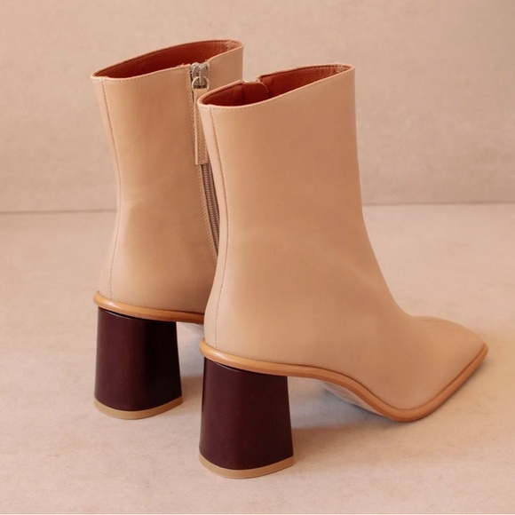 ALOHAS West Cape Vintage Bootie in Stone Beige - Picture 3 of 6